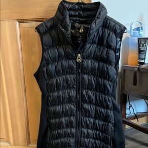 Michael Kors Women's Black Quilted Vest